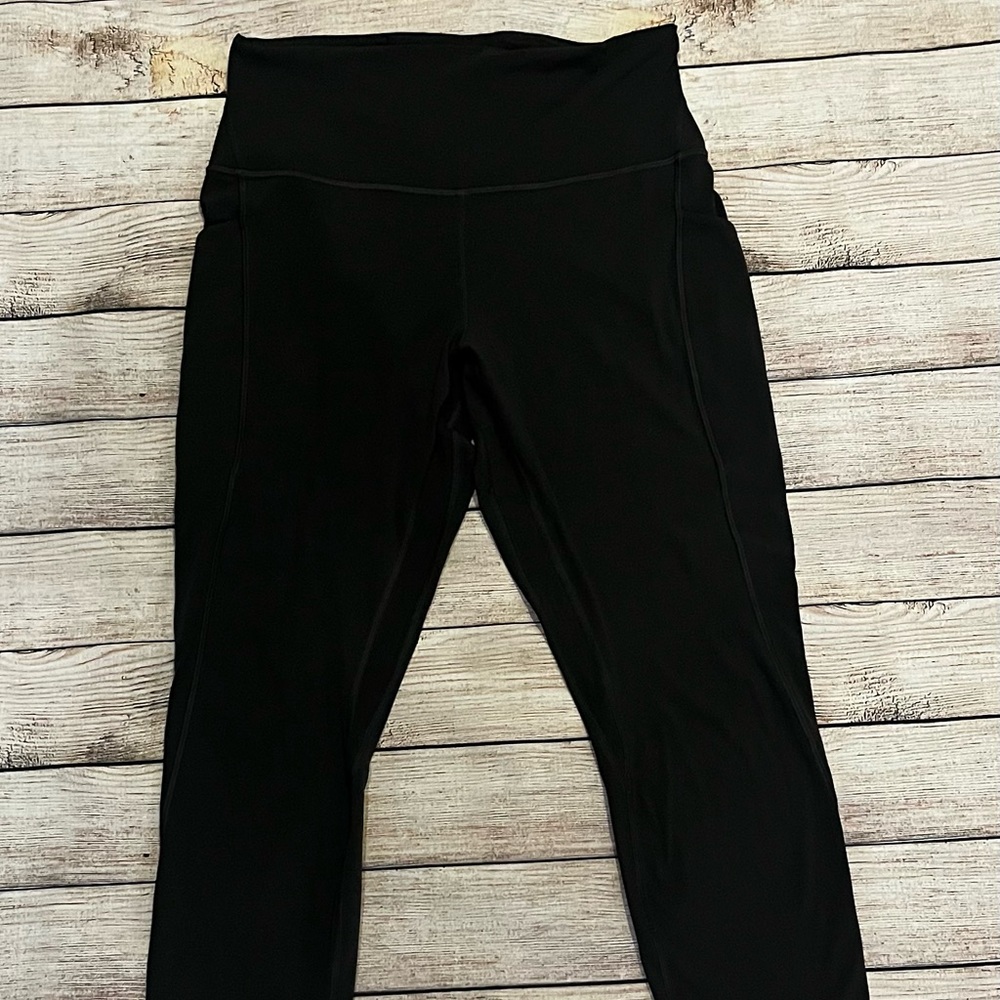 Lululemon Align High Rise Crop 23” - Dark Grey